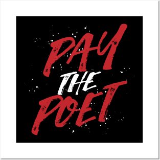Pay the Poet-Red Posters and Art